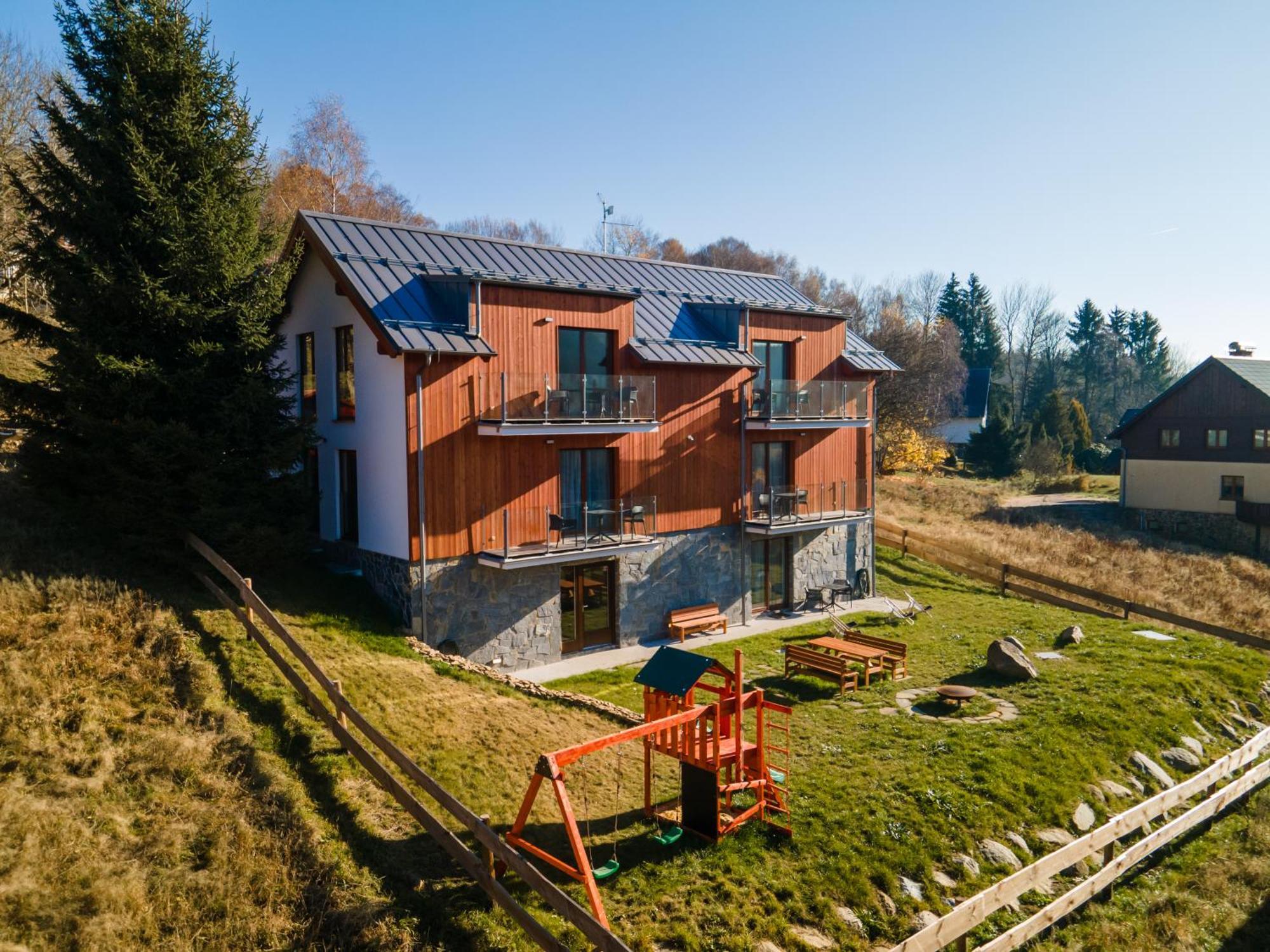 Chata Smrcka Železná Ruda Exteriér fotografie