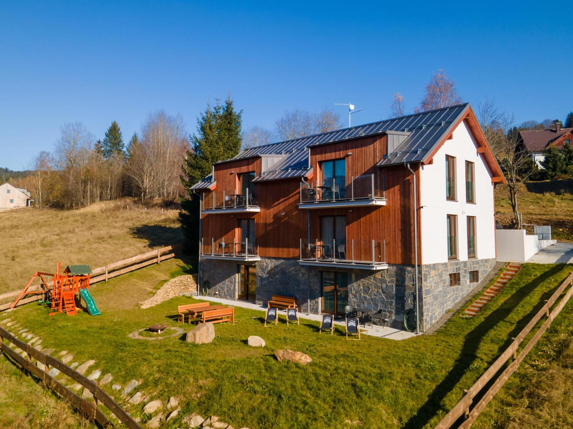 Chata Smrcka Železná Ruda Exteriér fotografie